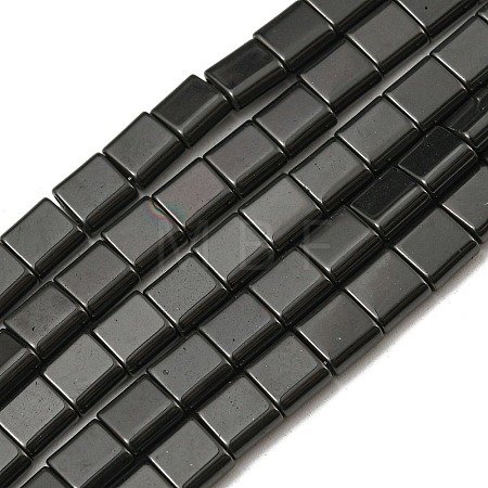 Electroplated Non-magnetic Synthetic Hematite Beads Strands G-C106-A02-11-1