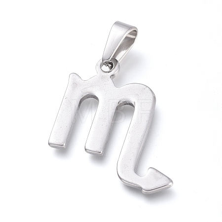 Non-Tarnish 304 Stainless Steel Pendants STAS-L210-06G-P-1
