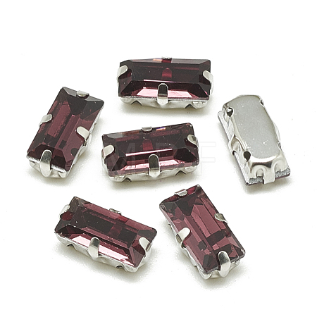 Sew on Rhinestone RGLA-T092-5x10mm-18P-1
