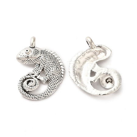 Tibetan Style Alloy Pendants TIBE-B001-21AS-1