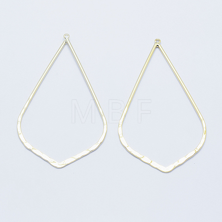Long-Lasting Plated Brass Big Pendants KK-K204-099G-NF-1