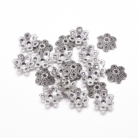 Tibetan Style Alloy Bead Caps LS-LF8947Y-1