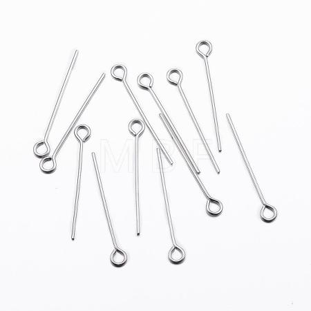 Tarnish Resistant 304 Stainless Steel Eye Pin STAS-H376-109-1