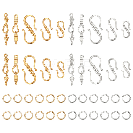 Stainless Steel S-Hook Clasps STAS-PH0007-30-1