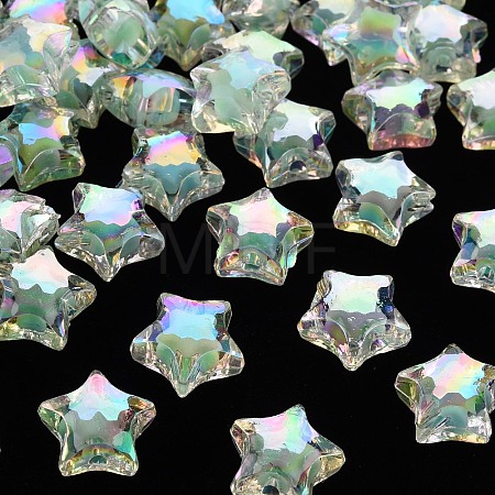 Transparent Acrylic Beads LS-TACR-S152-02D-SS2111-1
