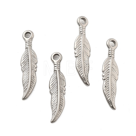 304 Stainless Steel Pendants STAS-E446-08P-1