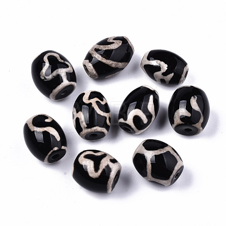 Tibetan Style dZi Beads TDZI-N001-011-1