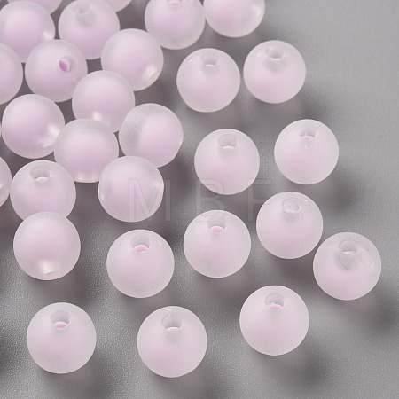 Transparent Acrylic Beads TACR-S152-15C-SS2114-1