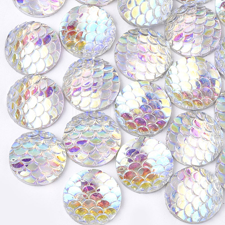Resin Cabochons X-CRES-Q207-12mm-06-1
