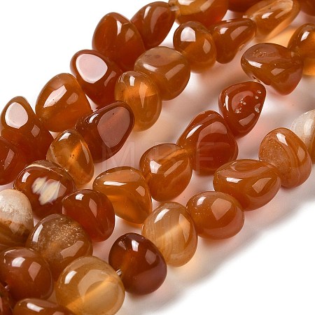 Natural Agate Beads Strands G-H295-B01-01-1