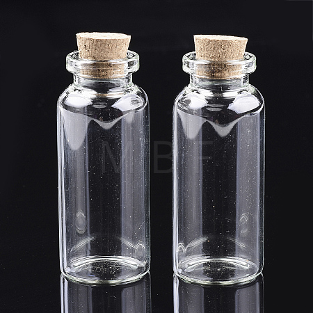 Glass Jar Glass Bottles Bead Containers AJEW-S074-02E-1