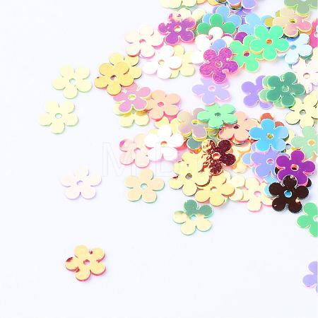 Ornament Accessories Disc Plastic Paillette Beads PVC-R016-M-1