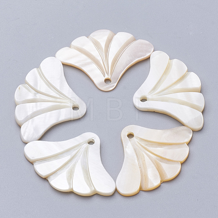 Freshwater Shell Pendants X-SHEL-S269-64-1