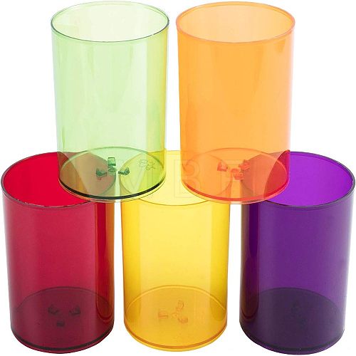 Ahandmaker Plastic Candle Cups AJEW-AM0001-01-1