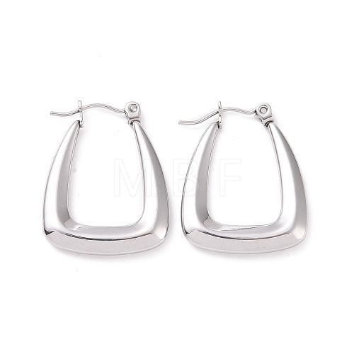 Non-Tarnish 304 Stainless Steel Hoop Earrings for Women EJEW-F287-07P-1