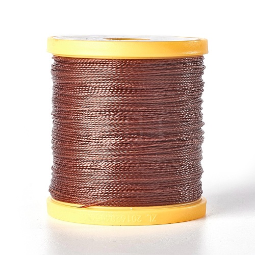 Round Waxed Polyester Cord YC-E004-0.65mm-N623-1