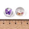 Transparent Acrylic Beads MACR-K002-04-3