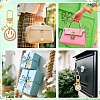 10Pcs 5 Styles PVC Plastic Pendant Decorations HJEW-YW00248-01-6