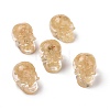 Natural Yellow Quartz Dyed Chips Beads G-E185-11-1
