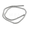 Electroplated Synthetic Non-magnetic Hematite Beads Strands G-K361-A02-01-2