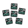 West Cowboy Theme Food Grade Eco-Friendly Silicone Beads SIL-T058-04E-1