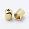 Brass Cord Ends KK-K206-05G-2