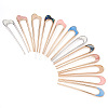 Biyun 12Pcs 4 Style Zinc Alloy Hair Fork OHAR-BY0001-01-2