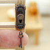 Miniature Alloy Door Lock & Key MIMO-PW0001-044C-R-1