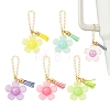 5Pcs Brass Wine Glass Charms HJEW-YW00456-1