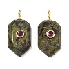 Natural Dragon Blood Pendants KK-CBAF9BC-20G-09-1