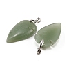 Natural Green Aventurine Pendants G-H359-04P-03-3