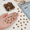 200Pcs Brass Cabochons KK-CY0001-18A-AB-3
