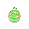 Alloy Enamel Pendants LS-X-ENAM-S124-01A-06D-2