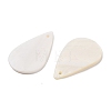 Natural Cotton Shell Pendants SHEL-D082-01C-2
