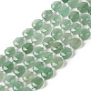 Natural Green Aventurine Bead Strands G-C116-A02-01-1