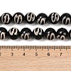 Tibetan Style dZi Beads Strands G-G328-A05-10mm-5