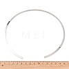 304 Stainless Cuff Choker Necklaces SA-CBA725A-22P-5