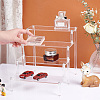 4-Tier Acrylic Model Toy Assembled Organizer Holders ODIS-WH0029-62-3