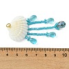 Natural Shell Big Pendants PALLOY-MZ01363-01-3