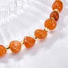 Natural Red Aventurine Beaded Bracelets for Women G-P563-07P-07-2