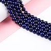 Natural Lapis Lazuli Round Beads Strands LS-G-I181-10-10mm-6