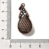 Natural Lava Rock Pendants G-H065-01R-14-3