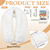 Artificial Wool Fur Collar AJEW-PH0008-64B-2