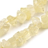 Natural Lemon Quartz(Heated) Beads Strands G-I283-F30-2