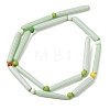 Handmade Lampwork Chevron Beads LAMP-Z019-01-19-4