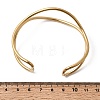 304 Stainless Steel Cuff Bangles for Women BJEW-Z150-01G-02-5