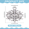 120Pcs Tibetan Style Alloy Pendants TIBEP-LP0001-11-2