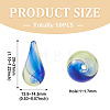 10Pcs Handmade Lampwork Beads LAMP-TADJ0001-11-4