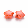 Opaque Acrylic Beads MACR-S372-02B-84-2