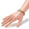 Natural Mixed Gemstone Stretch Charm Bracelets Sets BJEW-JB06252-5